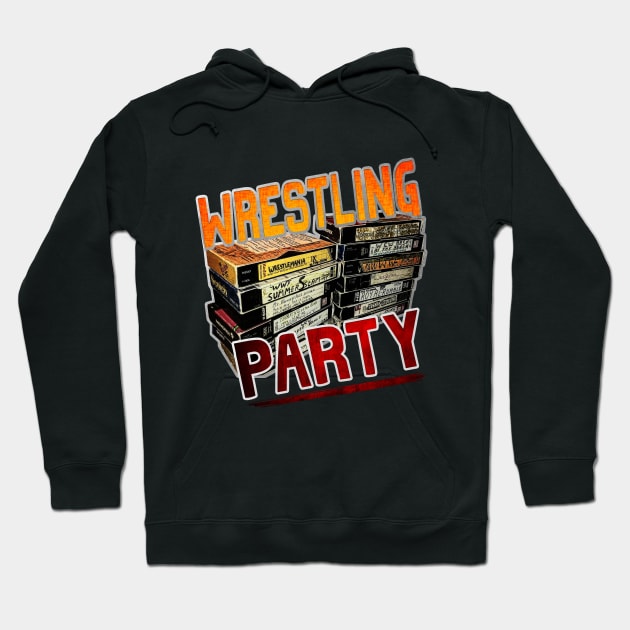 wrestling party Hoodie by WestGhostDesign707